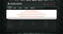 Desktop Screenshot of discreetdefenseca.com